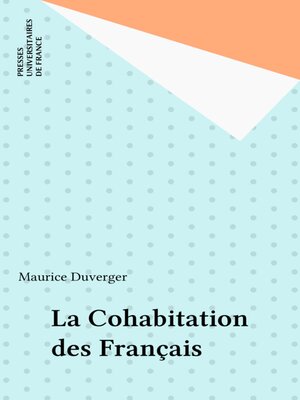 cover image of La Cohabitation des Français